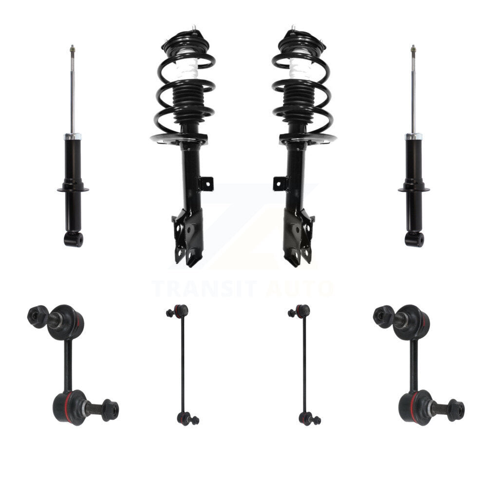 Transit Auto KSS-107724 Suspension Strut and Coil Spring Assembly for 2007-2009 Dodge Caliber, Jeep Compass, Jeep Patriot - Front and Rear