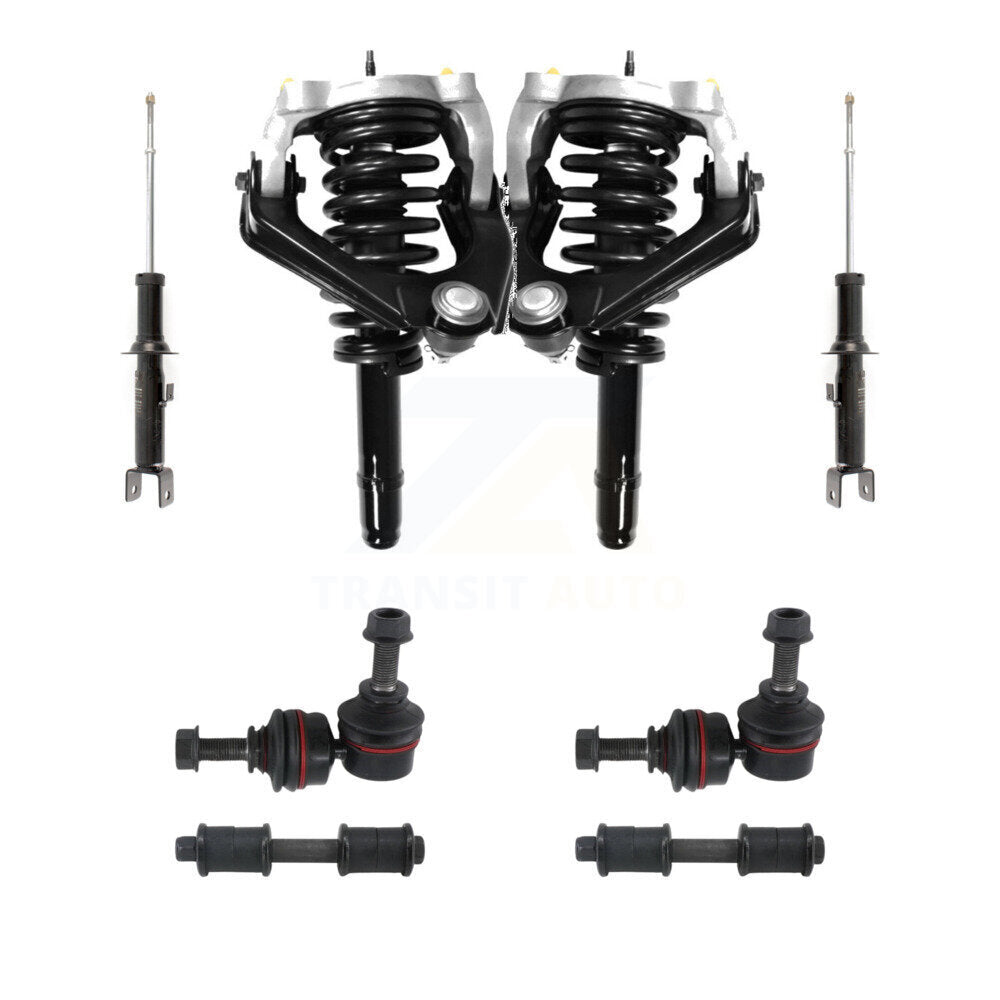 Transit Auto KSS-107728 Suspension Strut and Coil Spring Assembly for 1999-2006 Chrysler Sebring, Chrysler Cirrus and More - Front and Rear