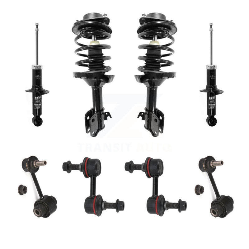 Transit Auto KSS-107731 Suspension Strut and Coil Spring Assembly for 2008-2011 Subaru Impreza - Front and Rear