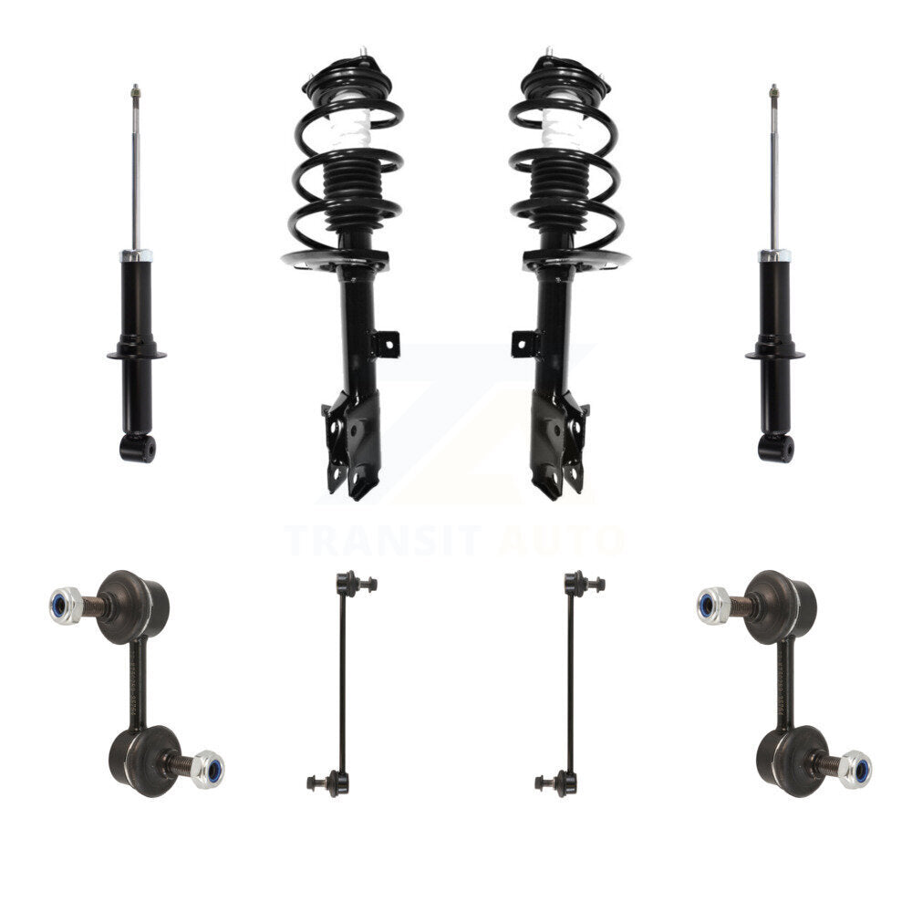 Transit Auto KSS-107733 Suspension Strut and Coil Spring Assembly for 2007-2009 Dodge Caliber, Jeep Compass, Jeep Patriot - Front and Rear