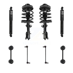 Transit Auto KSS-107738 Suspension Strut and Coil Spring Assembly for 2001-2007 Chrysler Town & Country, Chrysler Voyager, Dodge Caravan - Front and Rear