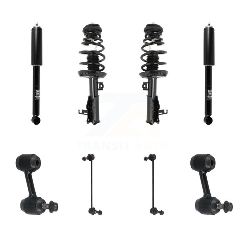 Transit Auto KSS-107740 Suspension Strut and Coil Spring Assembly for 2013-2019 Chevrolet Malibu Limited, Chevrolet Impala, Chevrolet Malibu - Front and Rear