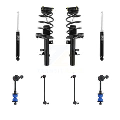 Transit Auto KSS-107741 Suspension Strut and Coil Spring Assembly for 2013-2018 Ford Focus - Front and Rear