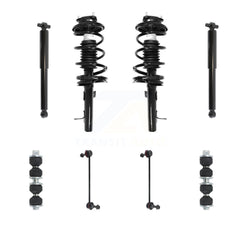 Transit Auto KSS-107746 Suspension Strut and Coil Spring Assembly for 2000-2005 Ford Focus - Front and Rear