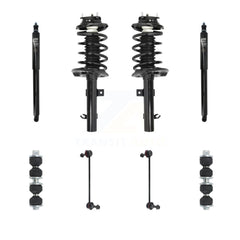 Transit Auto KSS-107750 Suspension Strut and Coil Spring Assembly for 2006-2010 Ford Focus - Front and Rear