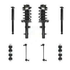 Transit Auto KSS-107751 Suspension Strut and Coil Spring Assembly for 2006-2007 Ford Focus - Front and Rear