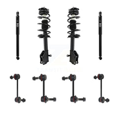 Transit Auto KSS-107752 Suspension Strut and Coil Spring Assembly for 2011-2015 Ford Edge, Lincoln MKX - Front and Rear