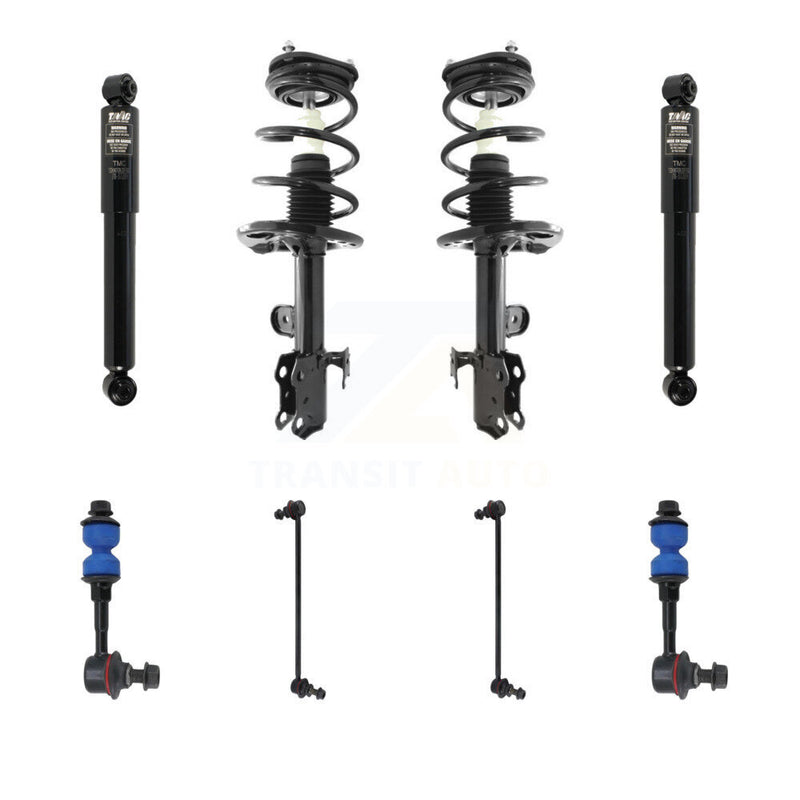 Transit Auto KSS-107759 Suspension Strut and Coil Spring Assembly for 2013-2018 Toyota RAV4 - Front and Rear