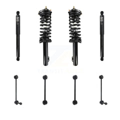 Transit Auto KSS-107760 Suspension Strut and Coil Spring Assembly for 2005-2010 Jeep Commander, Jeep Grand Cherokee - Front and Rear