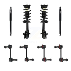 Transit Auto KSS-107762 Suspension Strut and Coil Spring Assembly for 2007-2010 Ford Edge, Lincoln MKX - Front and Rear