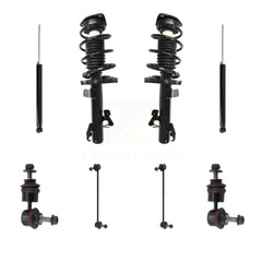 Transit Auto KSS-107774 Suspension Strut and Coil Spring Assembly for 2010-2013 Mazda 3 - Front and Rear