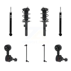 Transit Auto KSS-107777 Suspension Strut and Coil Spring Assembly for 2016-2021 Honda Civic - Front and Rear