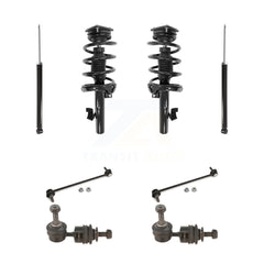 Transit Auto KSS-107790 Suspension Strut and Coil Spring Assembly for 2005-2013 Volvo V50, Volvo C30, Volvo S40 - Front and Rear