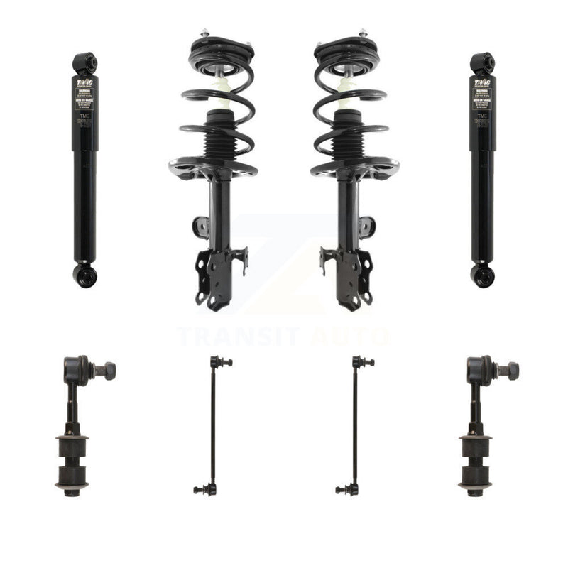 Transit Auto KSS-107795 Suspension Strut and Coil Spring Assembly for 2013-2018 Toyota RAV4 - Front and Rear