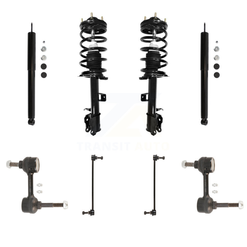 Transit Auto KSS-107796 Suspension Strut and Coil Spring Assembly for 2009-2012 Ford Escape, Mazda Tribute, Mercury Mariner - Front and Rear