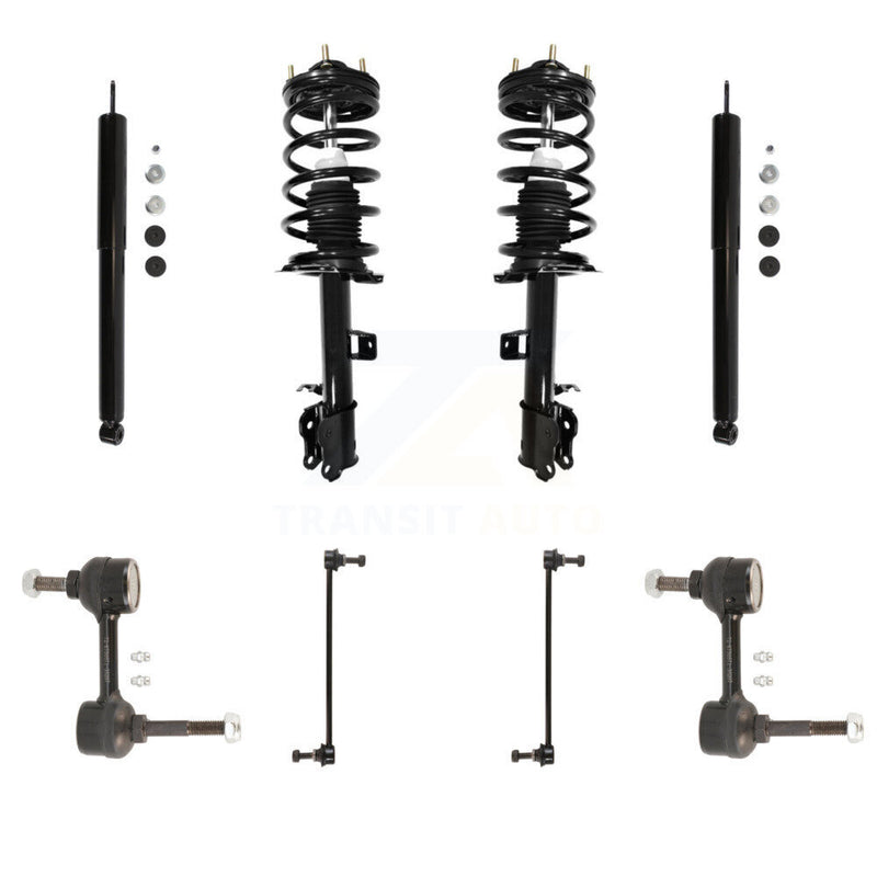 Transit Auto KSS-107796 Suspension Strut and Coil Spring Assembly for 2009-2012 Ford Escape, Mazda Tribute, Mercury Mariner - Front and Rear