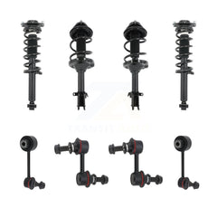 Transit Auto KSS-107805 Suspension Strut and Coil Spring Assembly for 2013-2014 Subaru Outback - Front and Rear