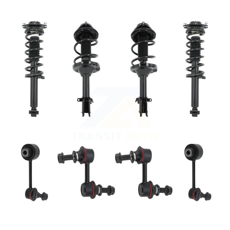 Transit Auto KSS-107805 Suspension Strut and Coil Spring Assembly for 2013-2014 Subaru Outback - Front and Rear