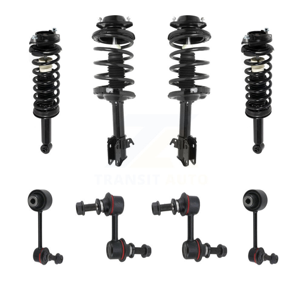 Transit Auto KSS-107806 Suspension Strut and Coil Spring Assembly for 2010-2012 Subaru Outback - Front and Rear