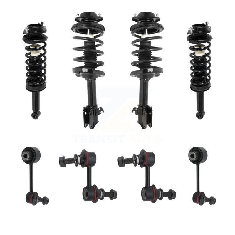 Transit Auto KSS-107806 Suspension Strut and Coil Spring Assembly for 2010-2012 Subaru Outback - Front and Rear