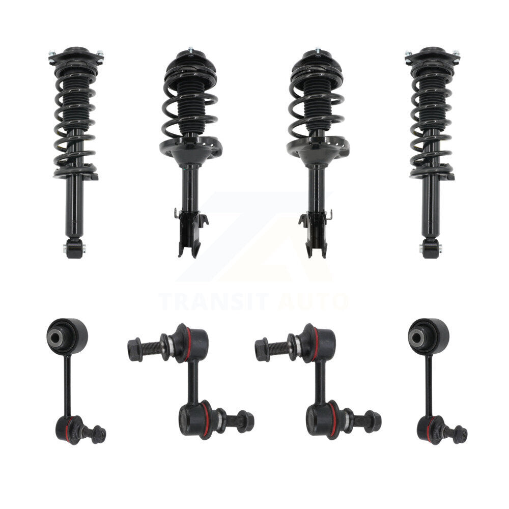 Transit Auto KSS-107807 Suspension Strut and Coil Spring Assembly for 2014-2016 Subaru Forester - Front and Rear