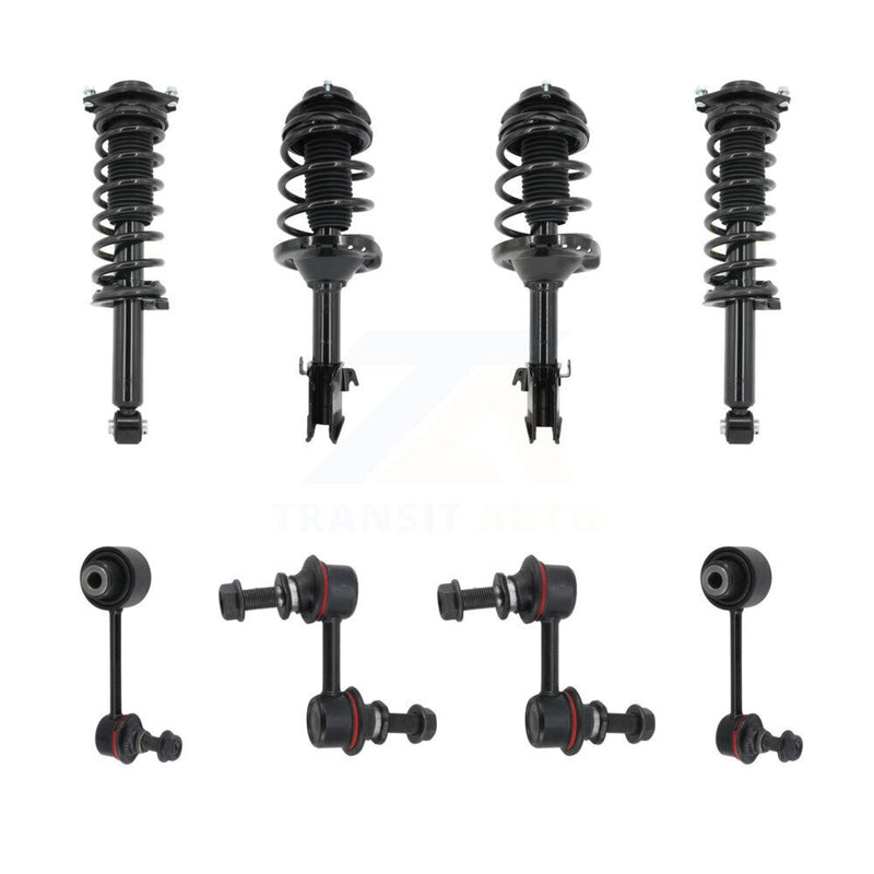 Transit Auto KSS-107807 Suspension Strut and Coil Spring Assembly for 2014-2016 Subaru Forester - Front and Rear