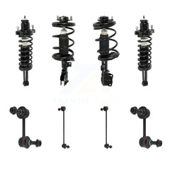 Transit Auto KSS-107808 Suspension Strut and Coil Spring Assembly for 2008-2010 Mitsubishi Lancer - Front and Rear
