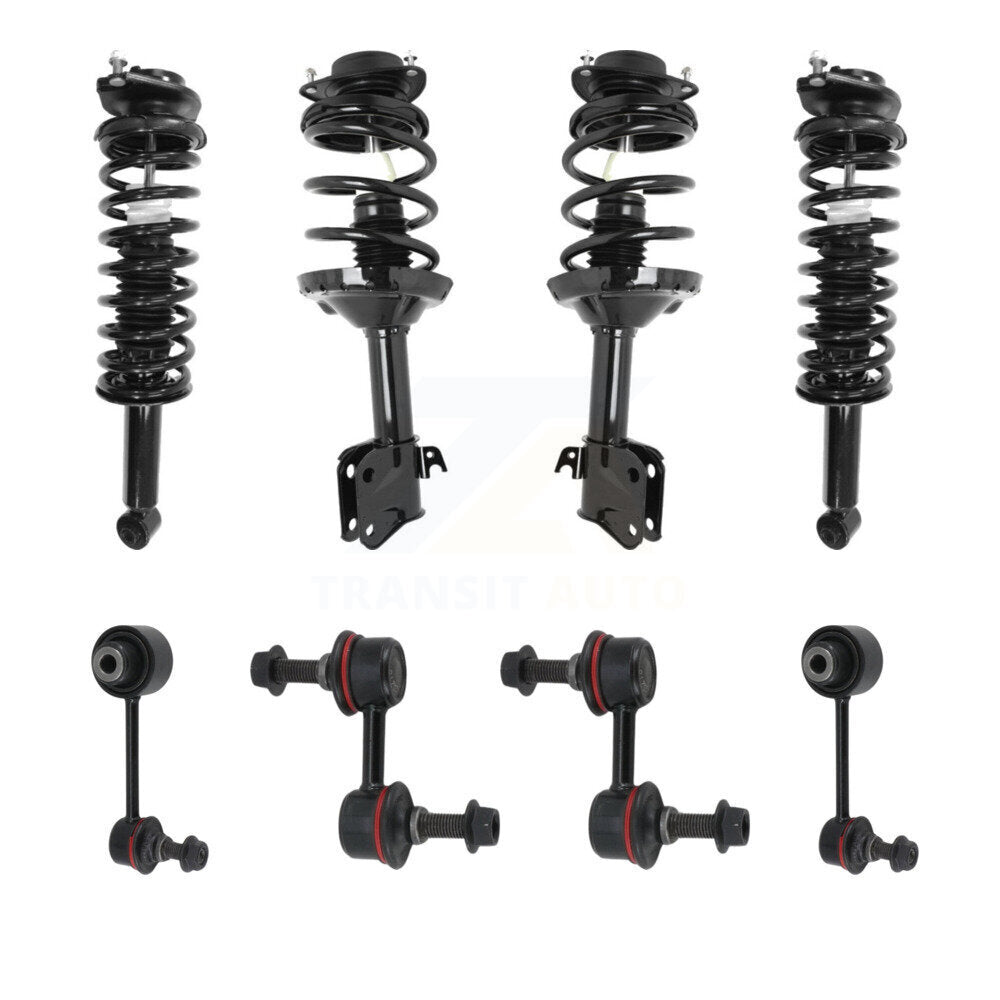 Transit Auto KSS-107809 Suspension Strut and Coil Spring Assembly for 2009-2013 Subaru Forester - Front and Rear
