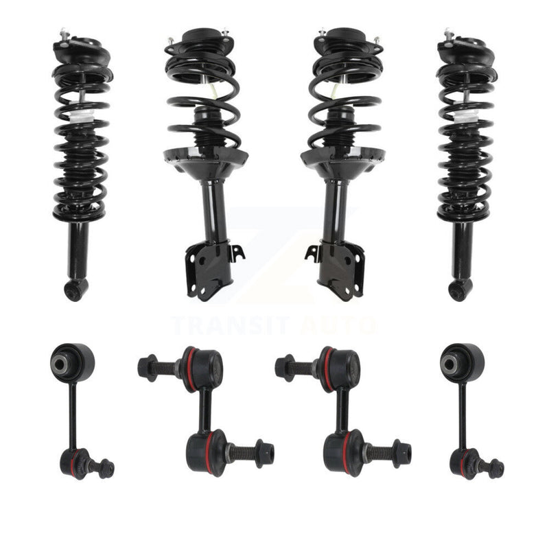 Transit Auto KSS-107809 Suspension Strut and Coil Spring Assembly for 2009-2013 Subaru Forester - Front and Rear