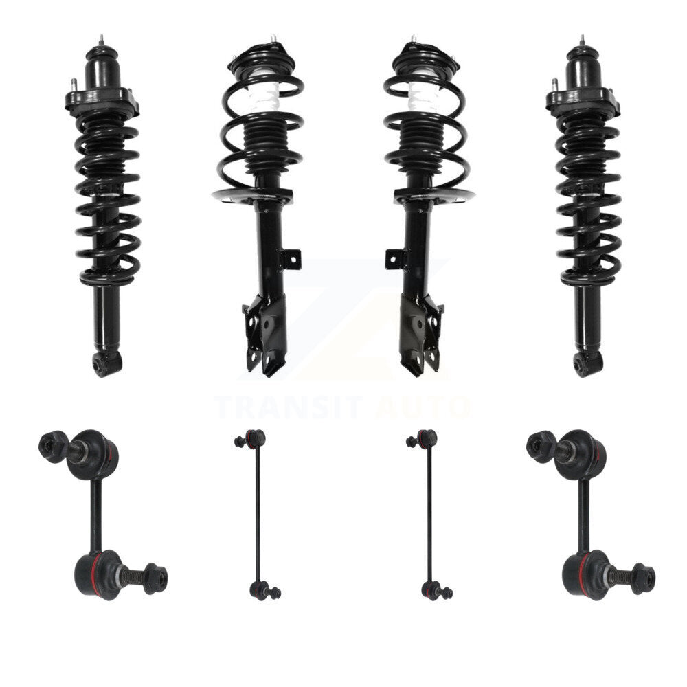 Transit Auto KSS-107811 Suspension Strut and Coil Spring Assembly for 2007-2009 Jeep Compass, Jeep Patriot - Front and Rear