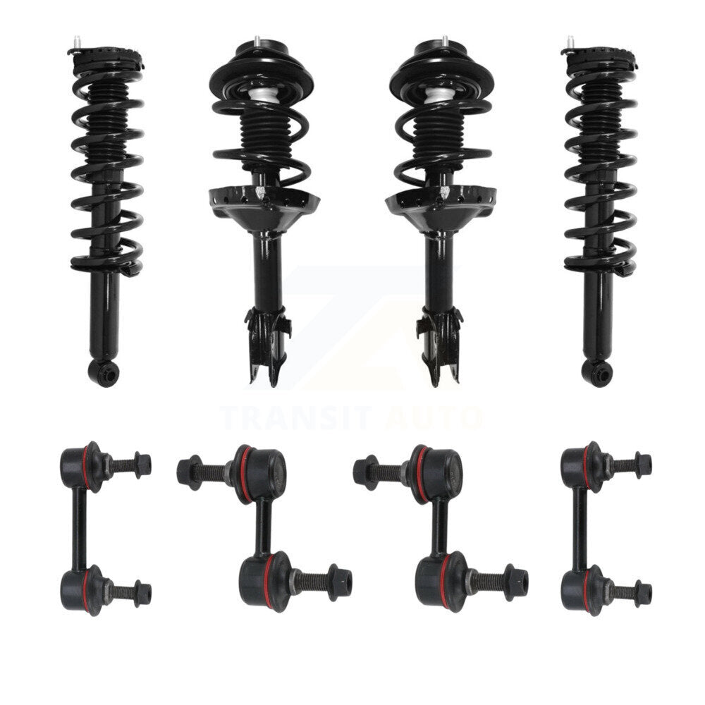 Transit Auto KSS-107816 Suspension Strut and Coil Spring Assembly for 2005-2009 Subaru Outback - Front and Rear