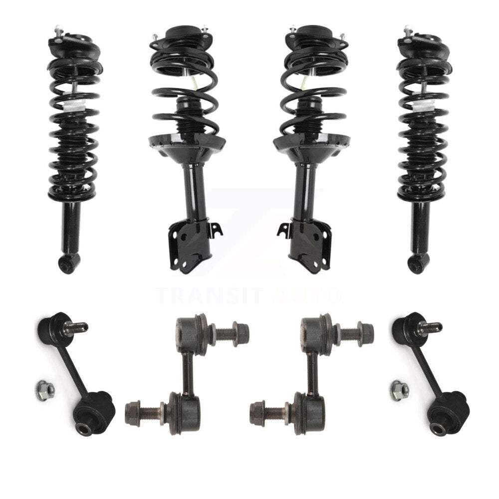 Transit Auto KSS-107817 Suspension Strut and Coil Spring Assembly for 2009-2013 Subaru Forester - Front and Rear