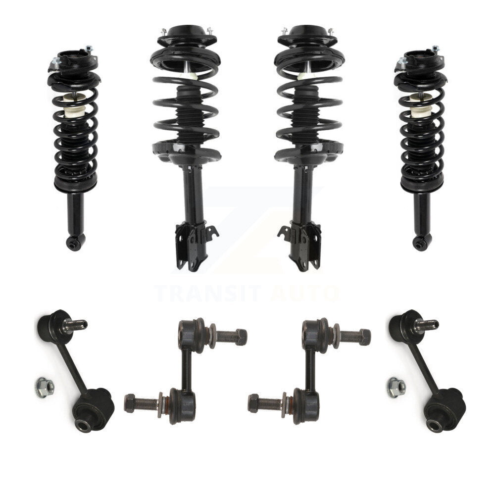Transit Auto KSS-107819 Suspension Strut and Coil Spring Assembly for 2010-2012 Subaru Outback - Front and Rear