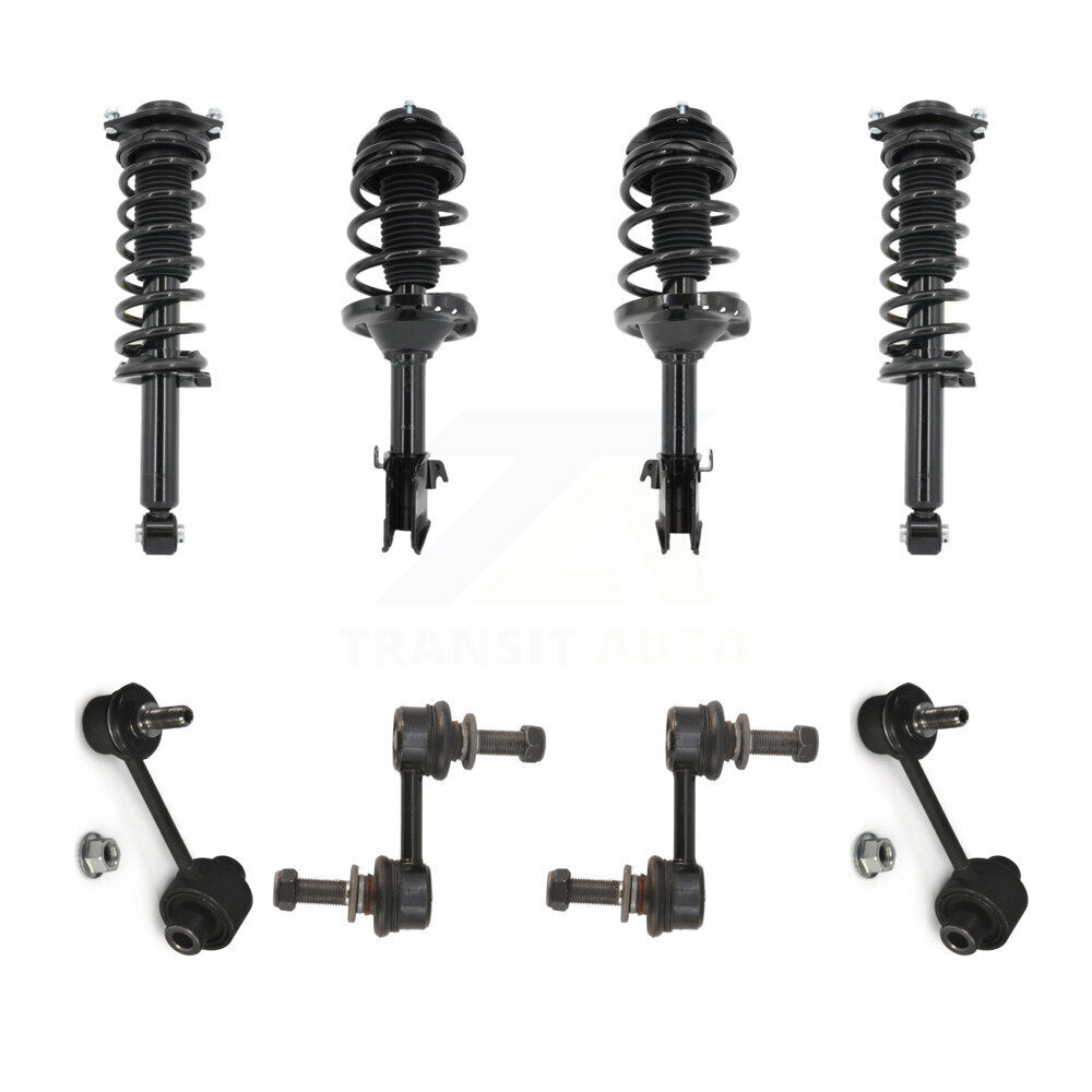 Transit Auto KSS-107821 Suspension Strut and Coil Spring Assembly for 2014-2016 Subaru Forester - Front and Rear