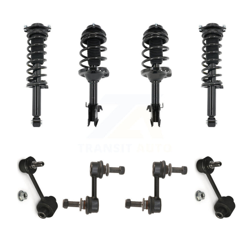 Transit Auto KSS-107821 Suspension Strut and Coil Spring Assembly for 2014-2016 Subaru Forester - Front and Rear