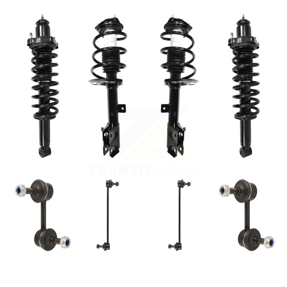 Transit Auto KSS-107825 Suspension Strut and Coil Spring Assembly for 2007-2009 Jeep Compass, Jeep Patriot - Front and Rear