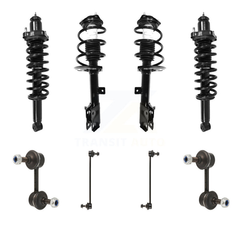Transit Auto KSS-107825 Suspension Strut and Coil Spring Assembly for 2007-2009 Jeep Compass, Jeep Patriot - Front and Rear