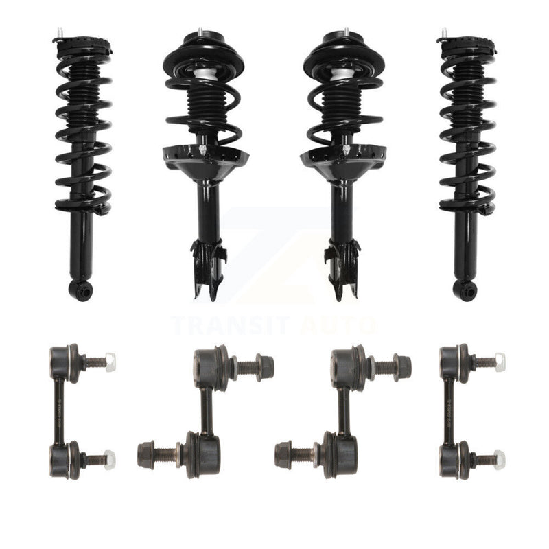 Transit Auto KSS-107826 Suspension Strut and Coil Spring Assembly for 2005-2009 Subaru Outback - Front and Rear