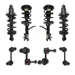 Transit Auto KSS-107834 Suspension Strut and Coil Spring Assembly for 2003-2011 Honda Element - Front and Rear
