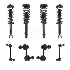 Transit Auto KSS-107835 Suspension Strut and Coil Spring Assembly for 2009-2014 Acura TL - Front and Rear