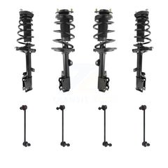 Transit Auto KSS-107838 Suspension Strut and Coil Spring Assembly for 2009-2012 Toyota Venza - Front and Rear