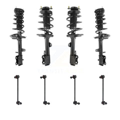 Transit Auto KSS-107840 Suspension Strut and Coil Spring Assembly for 2013-2016 Toyota Venza - Front and Rear