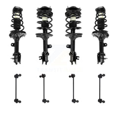 Transit Auto KSS-107846 Suspension Strut and Coil Spring Assembly for 2005-2010 Hyundai Tucson, Kia Sportage - Front and Rear