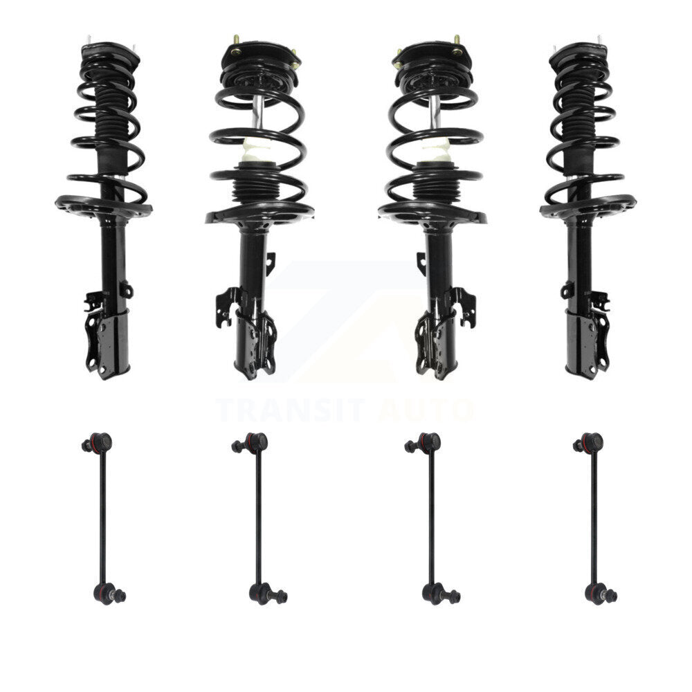 Transit Auto KSS-107849 Suspension Strut and Coil Spring Assembly for 2004-2008 Lexus ES330, Toyota Camry, Toyota Solara - Front and Rear