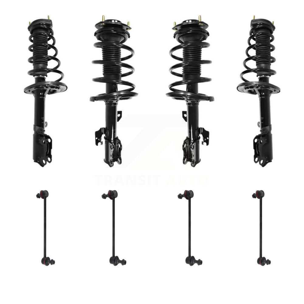 Transit Auto KSS-107851 Suspension Strut and Coil Spring Assembly for 2006-2012 Toyota Avalon - Front and Rear