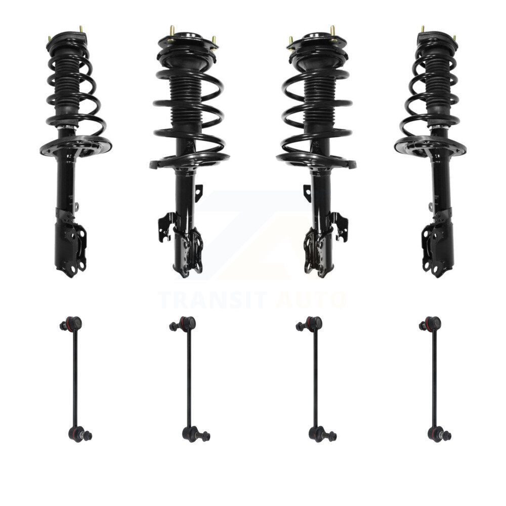 Transit Auto KSS-107852 Suspension Strut and Coil Spring Assembly for 2006 Toyota Avalon - Front and Rear