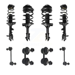 Transit Auto KSS-107855 Suspension Strut and Coil Spring Assembly for 2001-2006 Hyundai Elantra - Front and Rear
