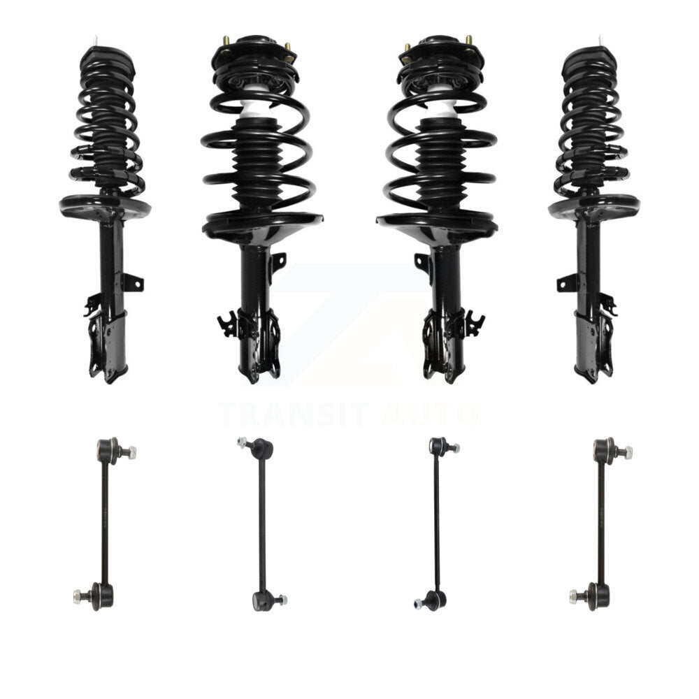 Transit Auto KSS-107857 Suspension Strut and Coil Spring Assembly for 1997-2003 Toyota Solara, Toyota Camry - Front and Rear