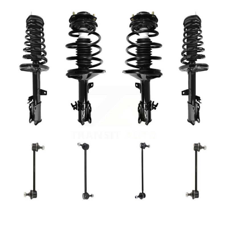 Transit Auto KSS-107857 Suspension Strut and Coil Spring Assembly for 1997-2003 Toyota Solara, Toyota Camry - Front and Rear