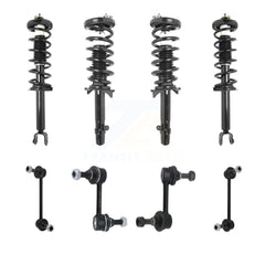 Transit Auto KSS-107858 Suspension Strut and Coil Spring Assembly for 2009-2014 Acura TSX - Front and Rear
